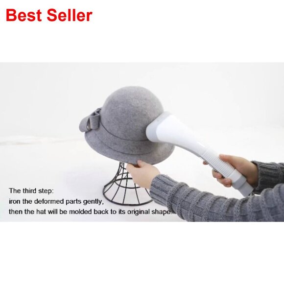 100% Wool Vintage Felt Bucket Hat with Drawstring Ribbon main image 6